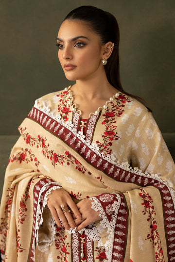 Zellbury Embroidered Shirt Dupatta - 0171 Online Shopping